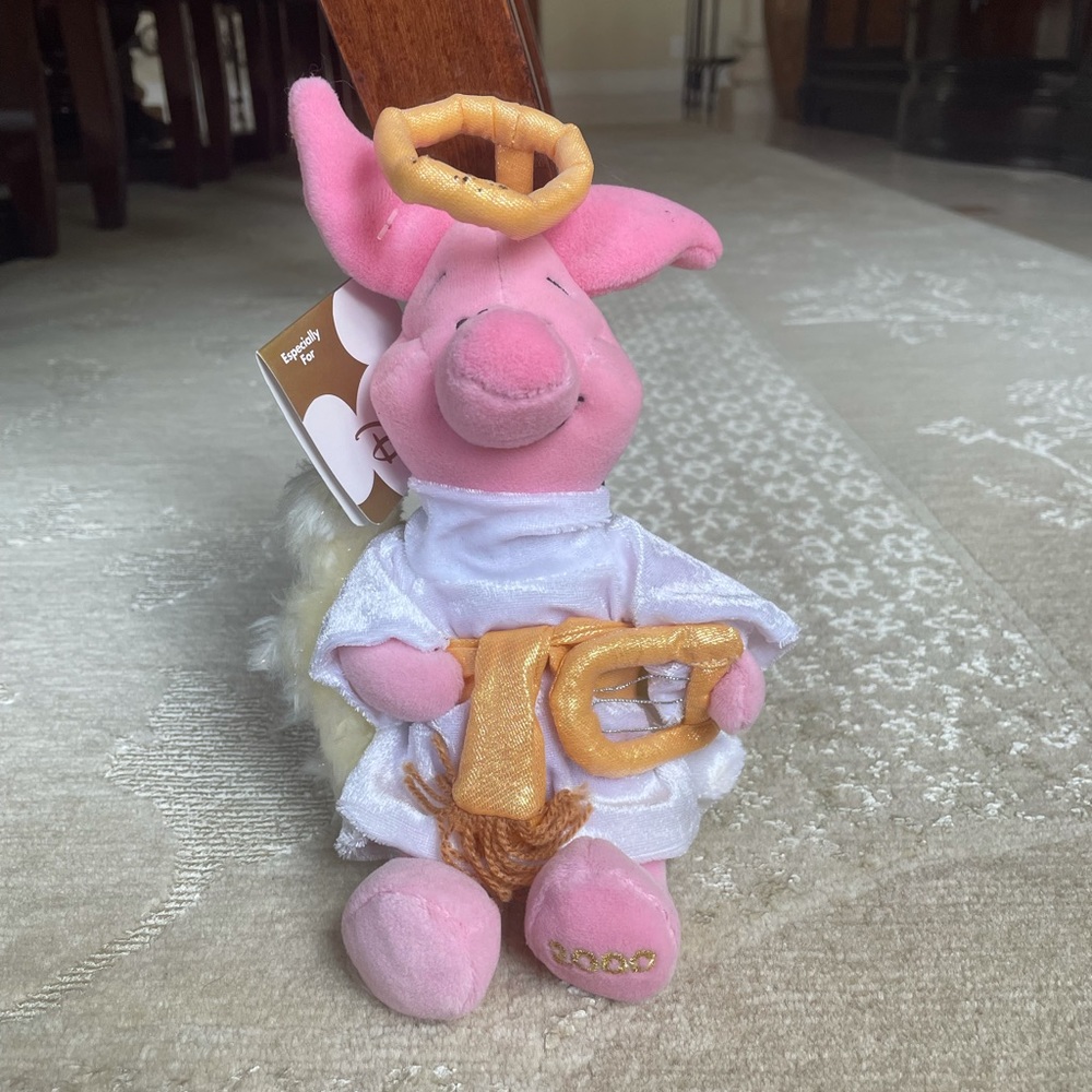 Disney Choir Angel Piglet Mini Bean Bag